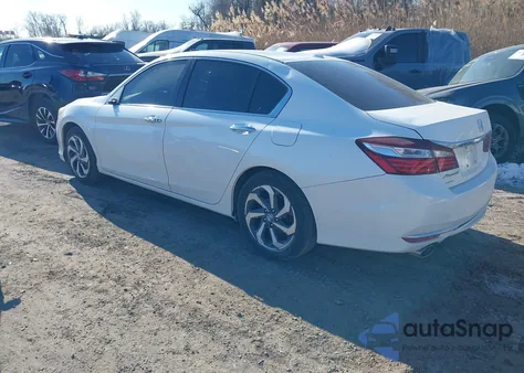 2017 Honda Accord Ex-L V6 z USA, uszkodzony, nr VIN 1HGCR3F06HA006341